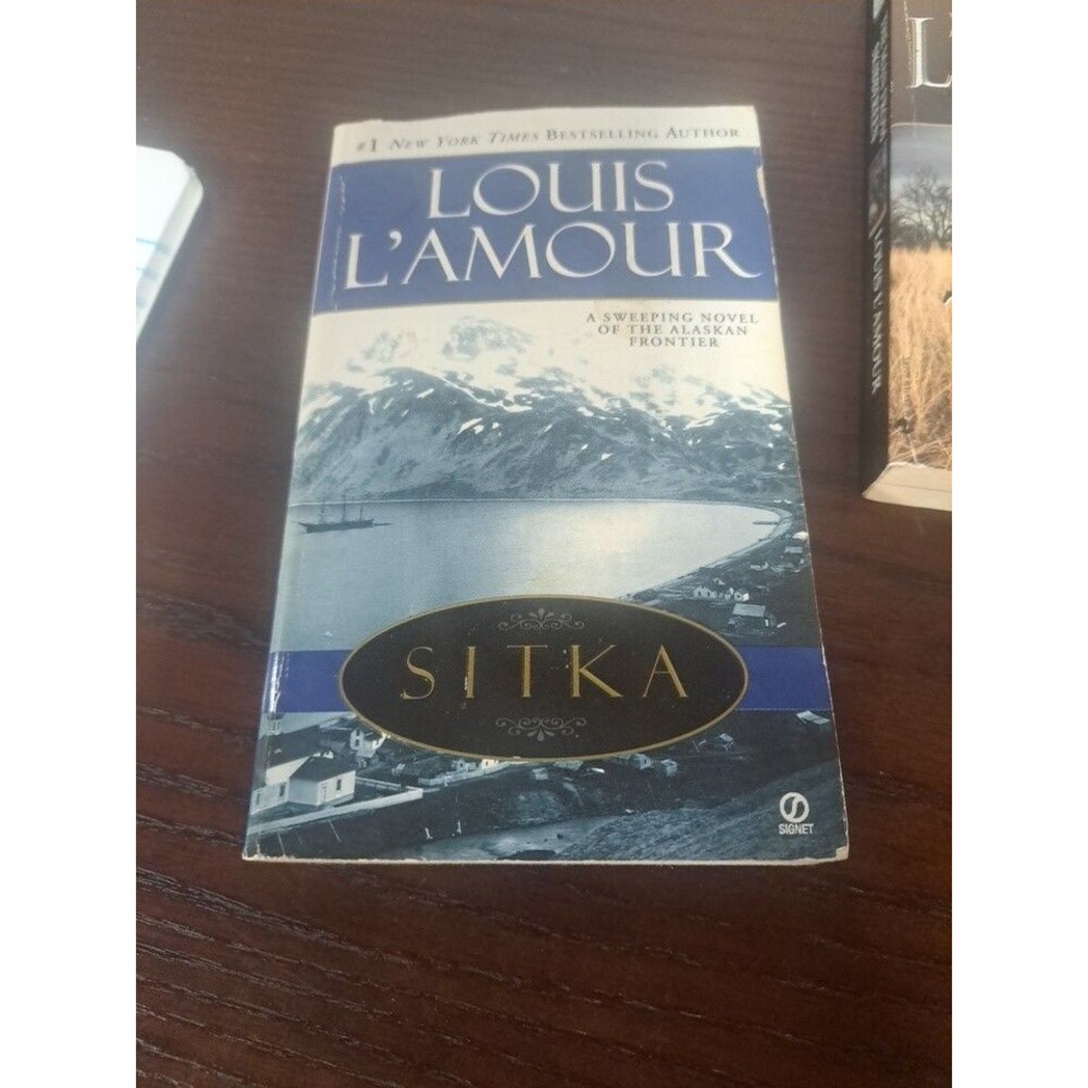Lot Of 3 Louis Lamour Sitka, The Man From Skiberdon, Where The Long Grass Blows